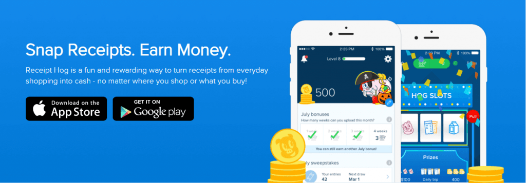 receipt hog money making apps