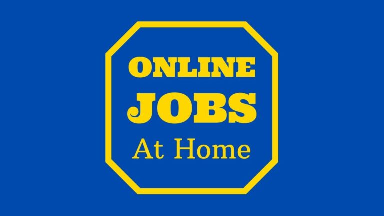 ONLINE JOBS AT HOME