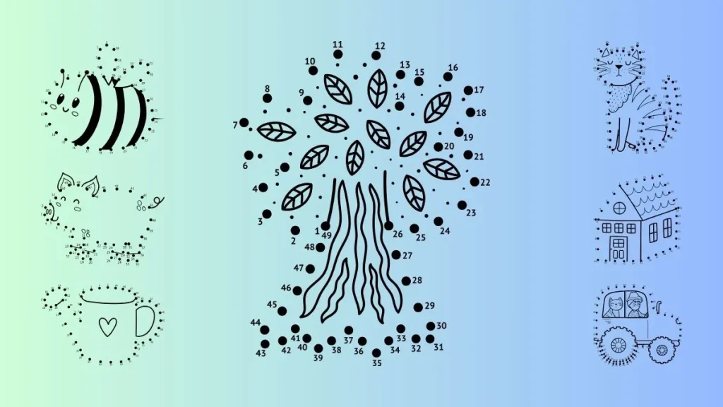 101+ Dot to Dot Free Printables For Kids [Ultimate Guide]