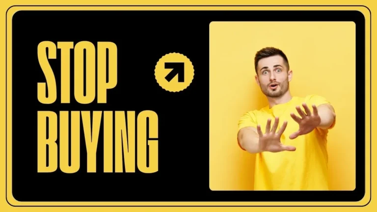 Things to Stop Buying